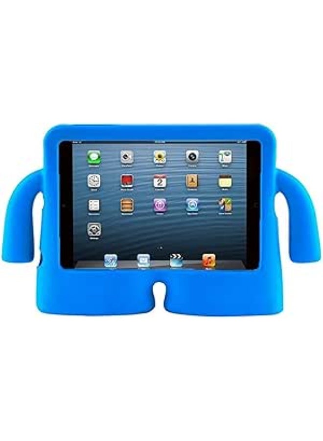 غطاء للأطفال لجهاز iPad Mini 5/4/3/2/1 بحجم 7.9 بوصة فقط، غطاء واقٍ خفيف من فوم EVA للأطفال قابل للوقوف للصبيان (أزرق) - Image 1